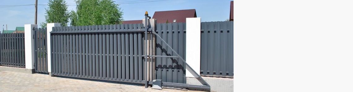 Каркас откатных ворот с роликами